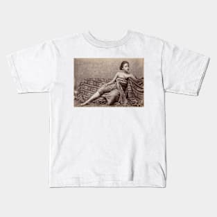 Young Woman Java 1880 Indonesia Kids T-Shirt